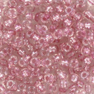 Miyuki seed beads 8/0 - Fancy lined soft pink 8-3639